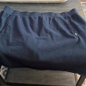 Cute black cotton skort